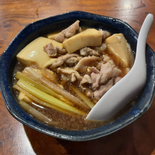 角清　肉豆腐